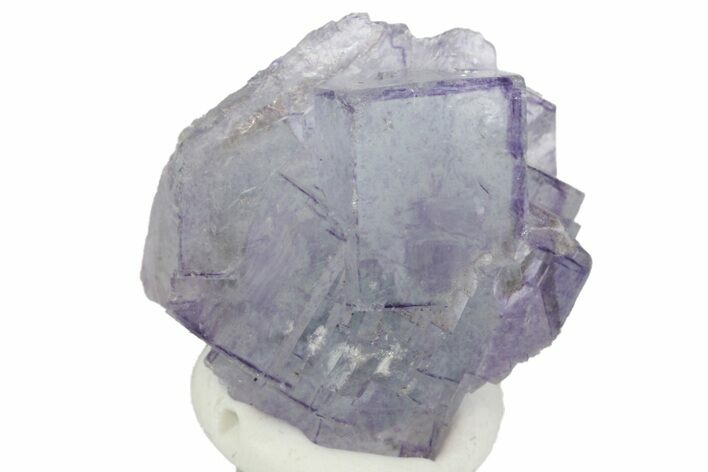 Cubic Fluorite Crystal Cluster with Phantoms - China #166167